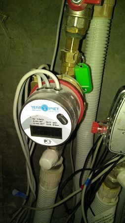 Установка теплосчетчиков