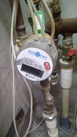 Установка теплосчетчиков