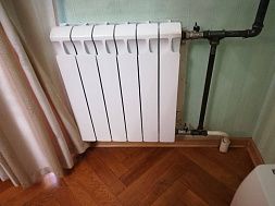 Замена батарей отопления