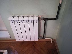 Замена батарей отопления